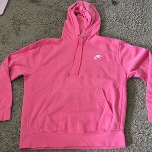 Pink new hoodie, used but great condition.